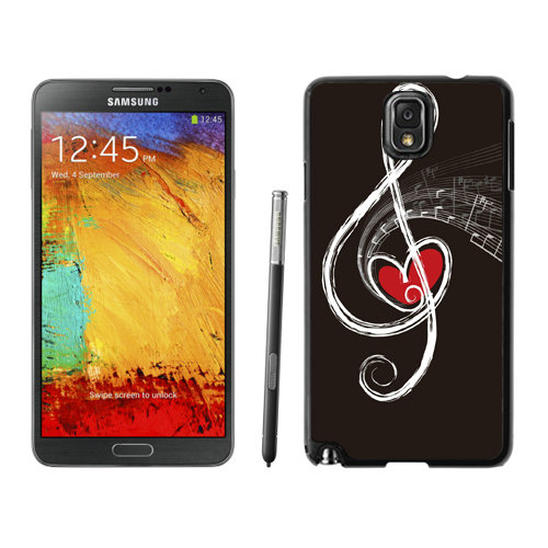 Valentine Music Samsung Galaxy Note 3 Cases ECW